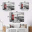 Yoann - City London Wall Ar, ensemble de reproductions d'art mural-107205293-107205294