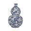 Ensemble de 2 vases en céramique et pots à couvercle Cherry Blossom Chinoiserie