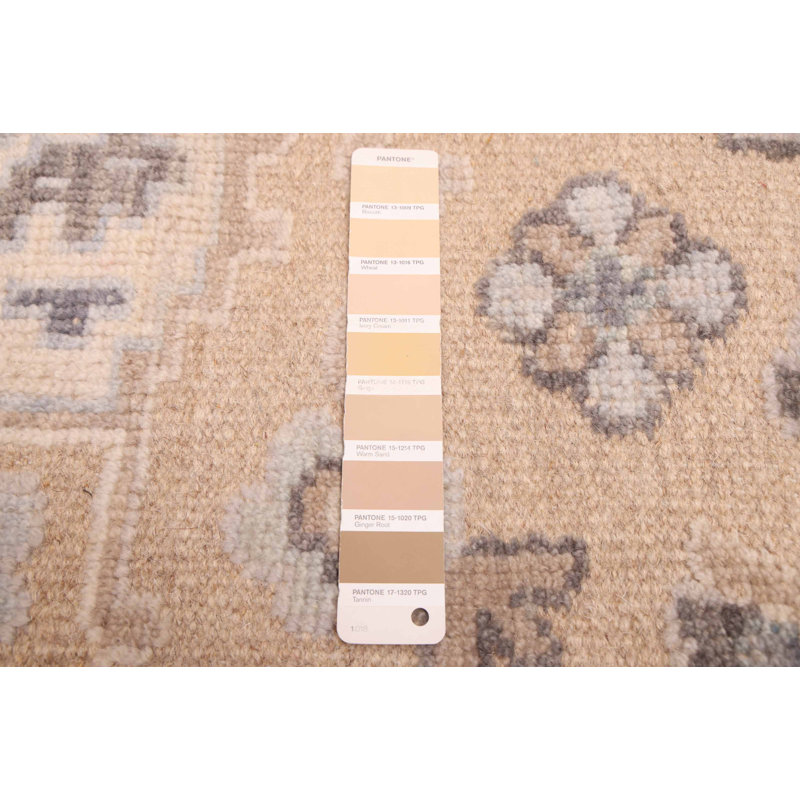 Tapis brun clair Oushak Finest 7 pi 11 po x 10 pi 11 po
