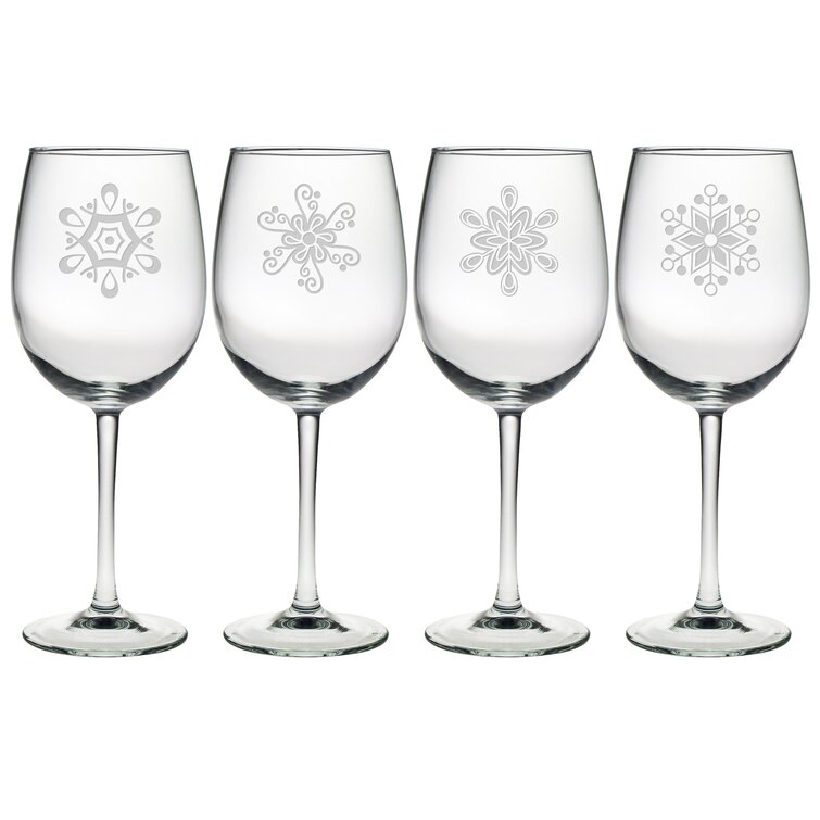 Susquehanna Glass 4 - Piece 19oz. Glass All Purpose Wine Glass