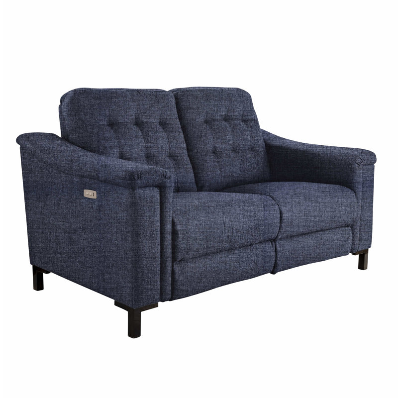 Marlin 2 Seater Reclining Sofa, Rouen Denim