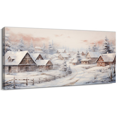 Art mural sur toile GUTTATY Christmas Winter