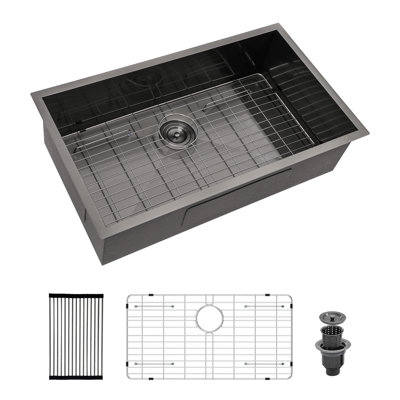 32'' L Single Bowl Stainless Steel Kitchen Sink