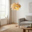 Lampe sur pied à DEL en plumes 61 po avec prise 61 po-29431815