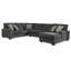 Canapé modulaire 3 pièces avec méridienne Tracling-2115218566