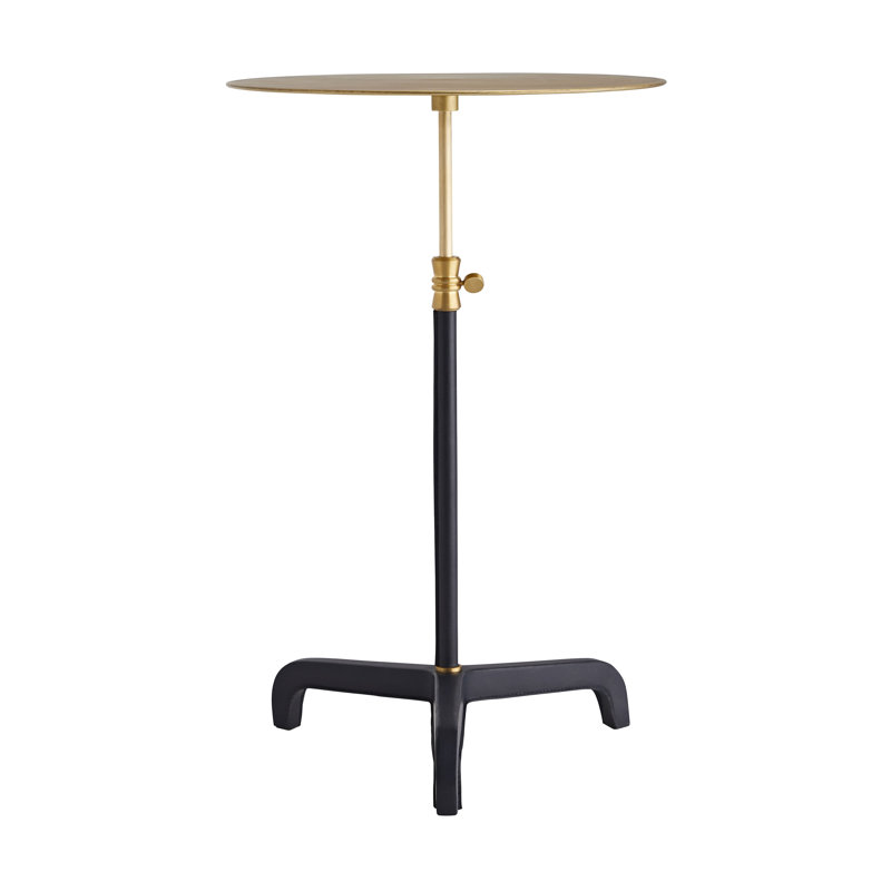 Pedestal Accent Table, Indigo