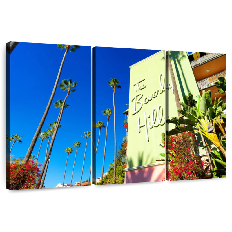 The Beverly Hills Hotel II, 42" H x 65" W