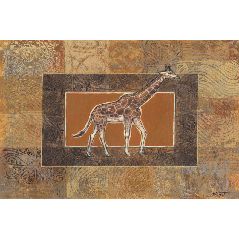 Grasslands II by Alicia Ludwig - Wrapped Canvas Print, 20cm H x 30cm W 