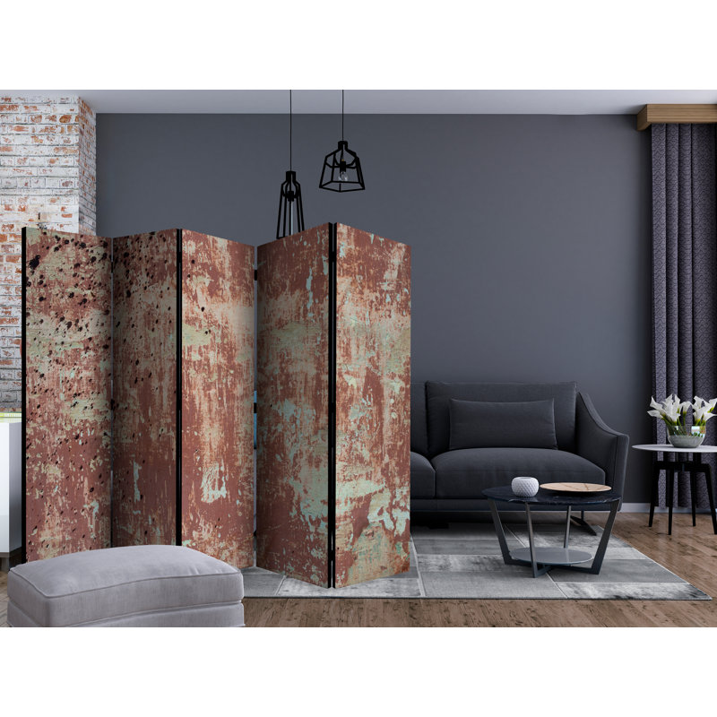 Brummett 172cm H Folding Room Divider, 5