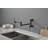 Modern Brass Wall Mount Folding Kitchen Pot Filler Faucet With Swing Arm | Gift Idea-122634008-122634006