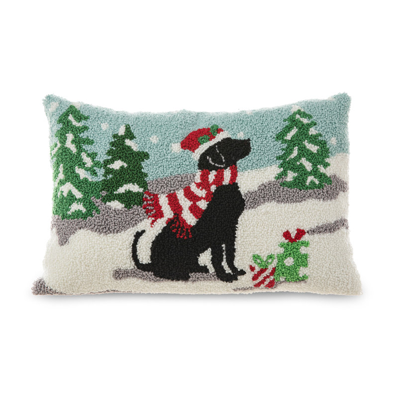 Appliqued Throw Pillow
