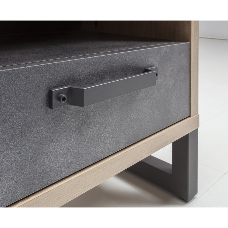 Lafabrica 52cm W Manufactured Wood Bedside Table