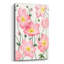  «Sidewalk Anemones 2» par Grace Popp, art mural en verre acrylique, 12 po x 16 po