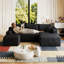 Canapé modulaire 95 "avec repose-pieds Cloud-1339234793