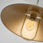 Luminaire suspendu conique 1 lumière