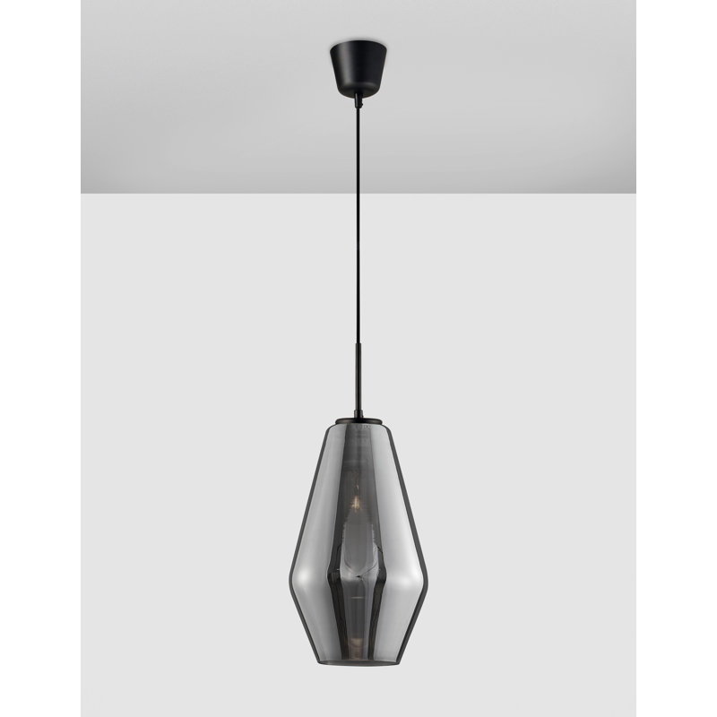 1 - Light Black Unique/Statement Pendant