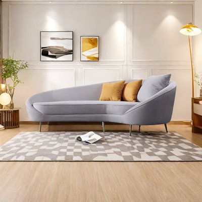 Chaise longue confortable avec tissu doux