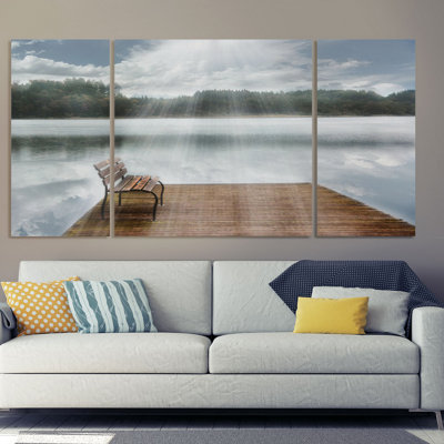 Un moment en temps-reproduction d’image à pièces multiples sur toile