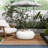 Pruitt 27.95" Concrete Pebble Coffee Table-957554817
