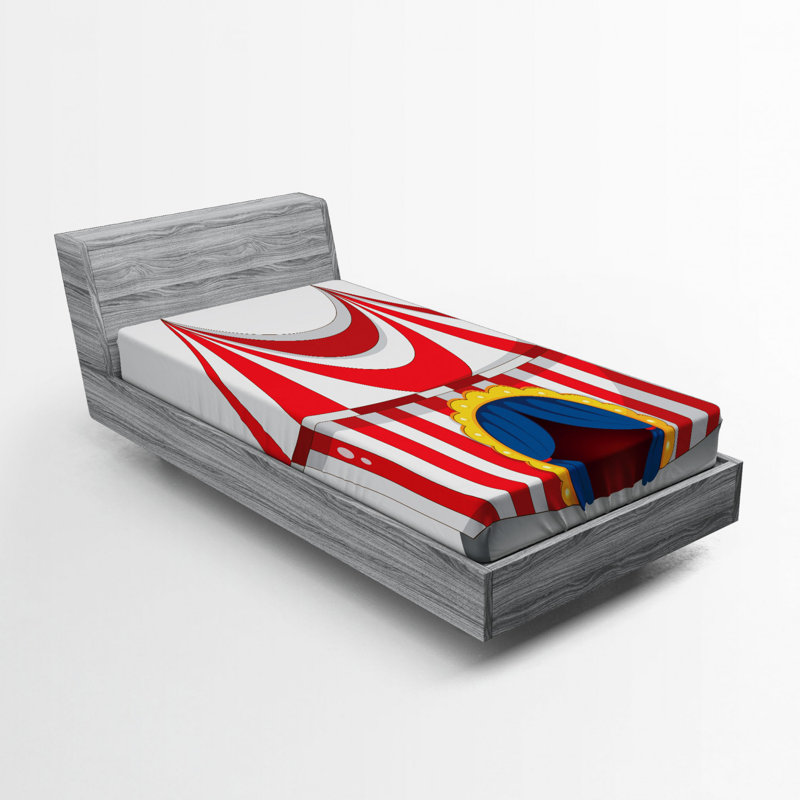 Drap-housse pour cirque, Drap-housse simple TG, Thème de cirque 1