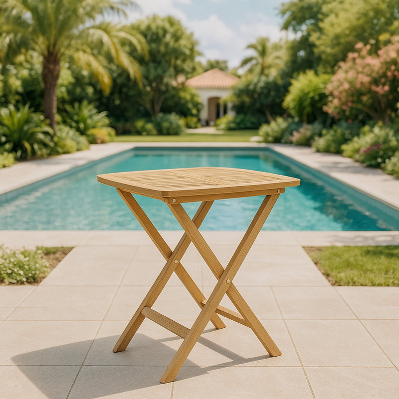 WINDSOR 24" SQUARE PICNIC FOLDING TABLE