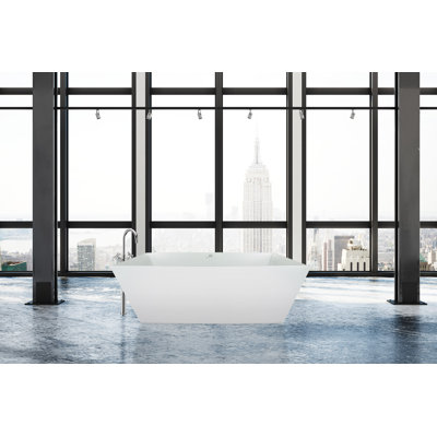 Baignoire autoportante 60 "x 32" Metro Bellevue