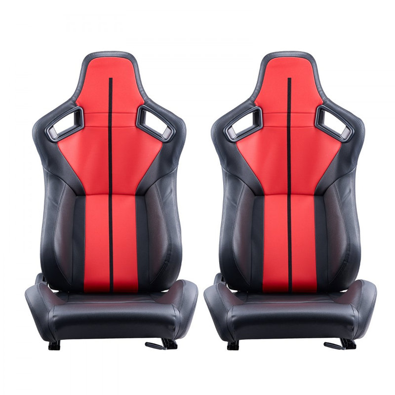 Racing Seat Adjustable Racing Chair with PVC Leather & Q235B Slider