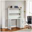Bureau d'écriture polyvalent en métal avec huche pour un travail et un rangement efficaces-943023355