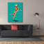 «Dog Hello 2» par Mark Ashkenazi, art mural sur toile-30503522
