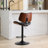 Swivel Leather Barstools With Adjustable Hight-449373651
