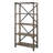 Larenda 64" H x 30" W Etagere 4-Shelf Bookcase-1598610864