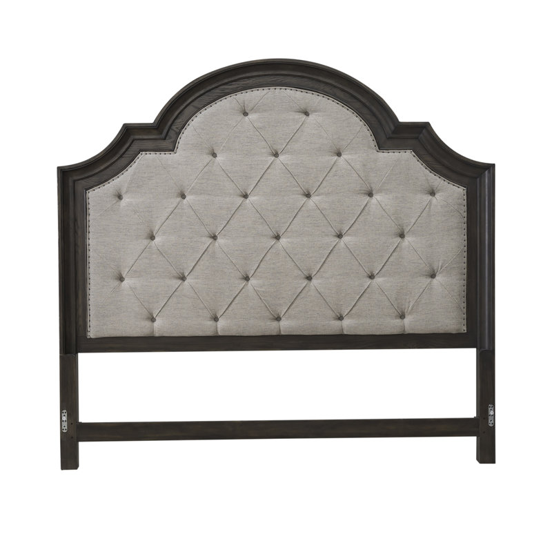  Trelawny Upholstered Arched Panel Headboard, King