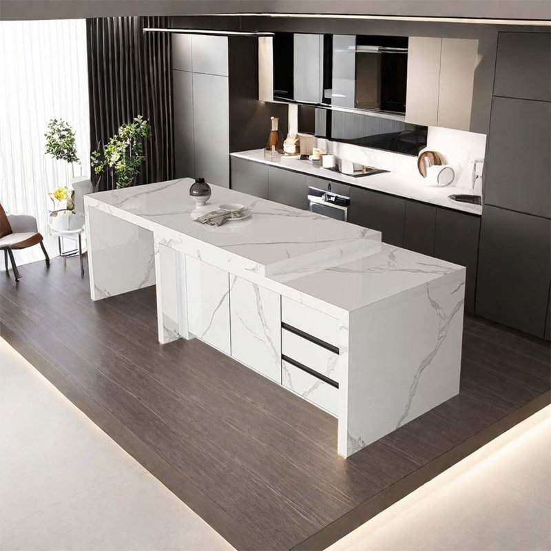 Îlot de cuisine rétractable