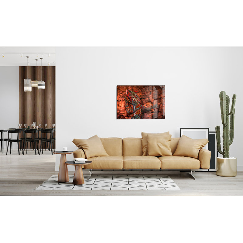 Elegant Decorative Tempered Glass Painting, 19.7 x 27.6 Inches | 100% Tempered Glass, Thickness: 0.16 Inches | Perfect for Home Decor, Living Room, and Office | Stunning Art Piece with Modern Aesthetic