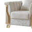 Chaise Dunleavy crème