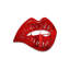 Décoration murale moderne «Biting Lips»-1092048613-1092048616