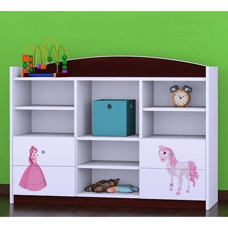 Conrad 92cm H X 129cm W Kids Cube, Wenge
