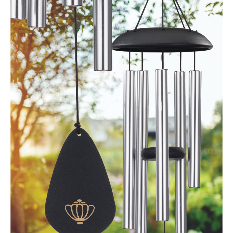 Carillon Regal Classic, H 25 po x l 6 po x P 6 po, Argent