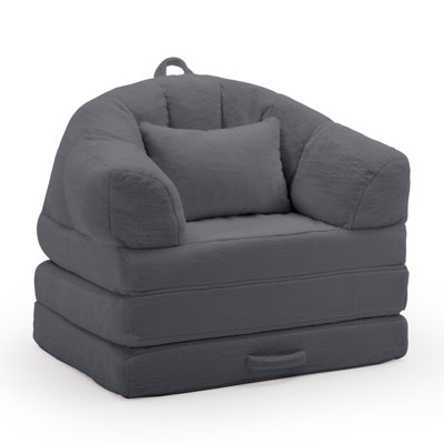 Canapé-lit pliant, canapé-lit convertible avec accoudoirs, canapé futon avec oreiller, canapé-lit simple pour adultes, fauteuils pour le salon, fauteuils pour petits espaces