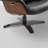 Seim 31.1" W Upholstered Reclining Swivel Chair and Ottoman with Adjustable Headrest-68549355