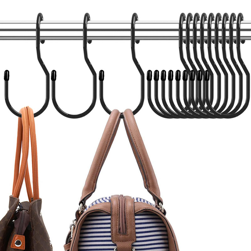Porte-sac à main pour placard, Noir