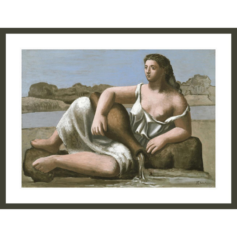 The Source (La Source) par Pablo Picasso, impression giclée sur cadre, H 31,73 po x l 41,5 po