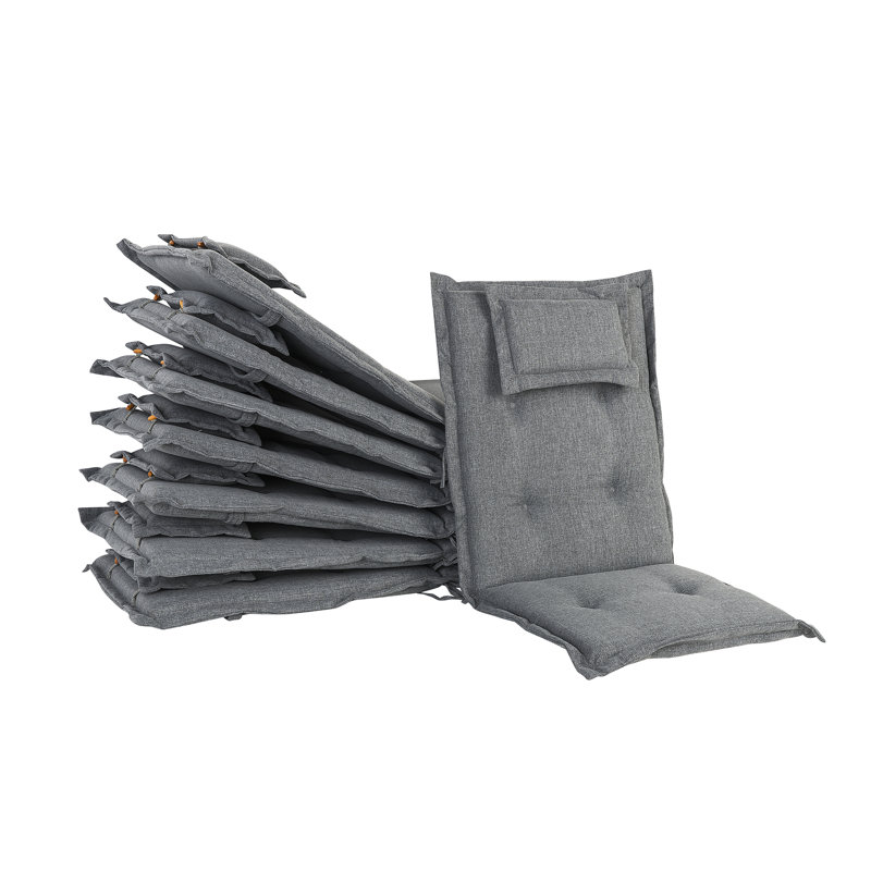 Maui Outdoor Seat/Back Cushion, 2, Grey