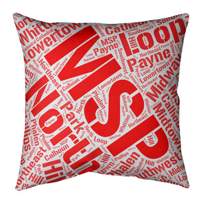Leather/Suede Reversible Pillow Cover