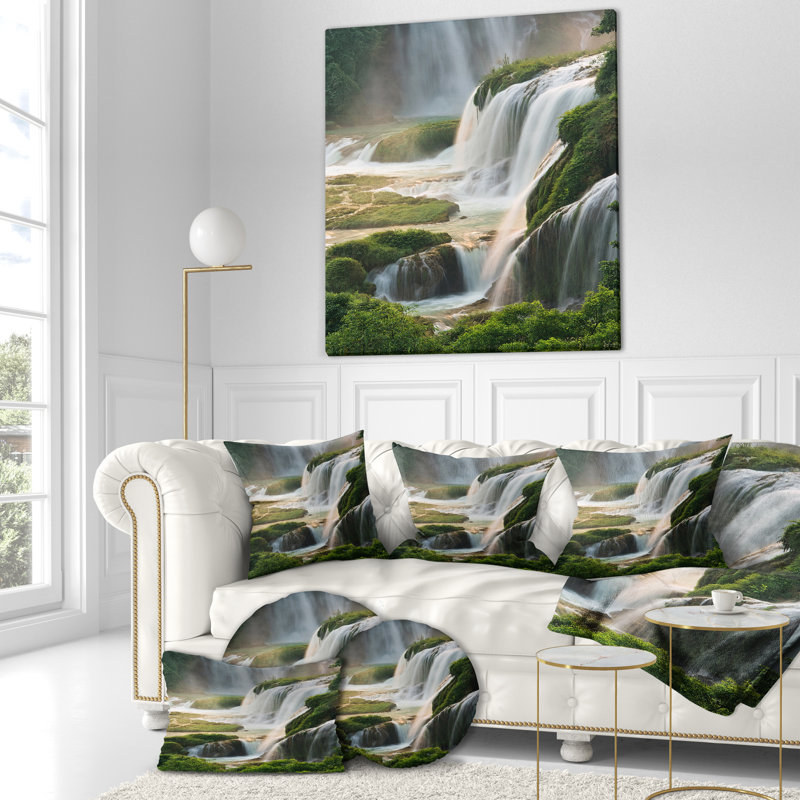 Coussin Detian, 16 po x 16 po, Coussin décoratif