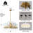 Modern Luxury Crystal Chandelier Lighting LED Chandeliers Light Fixture Compatible With Living Room Hall Art Decor Hanging Lamp,LED Chandelier Ceiling Light-1950491009