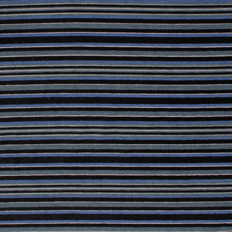 Tissu à rayures lindsey Prive, Minuit