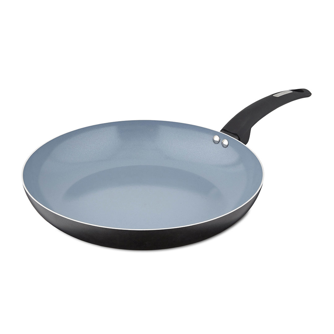 Tower Aluminium Cerasure Fry Pan with Non-Stick Coating, Suitable for all Hob Types, Graphite, Black