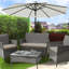 Antibes 2.7m Traditional Parasol with Lights-1258266138