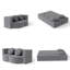 Canapé-lit compressible - Matelas pliant pleine grandeur multifonctionnel 14,2 po-341857767